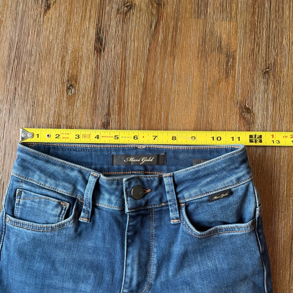 Mavi Gold Women's Blue Skinny Jeans size 23 - Picture 12 of 14